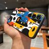 Абстрактная арт чехол для телефона Пикассо для Samsung A56 A36 A26 A16 A15 A25 A35 A55 A14 A34 A24 A54 Черный Мягкий чехол