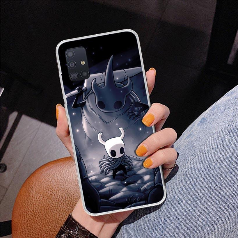 Мультяшный чехол для телефона Hollow Knight для Samsung Galaxy A52 A32 A22 A12 A51 A31 A50S A30S A20S A10S Note 20 Ultra 10 Plus S10 A72 A7