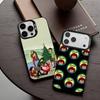 Daria Cool Girl Fashion Чехол для телефона iPhone17,16,15,14,13,12,11 Plus,Pro Max Черный Конфетный серебристый чехол для телефона