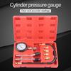 Тестер компрессии бензинового двигателя, манометр для цилиндров, автомобильный мотоцикл, бензиновый двигатель, испытательный манометр, комплект
