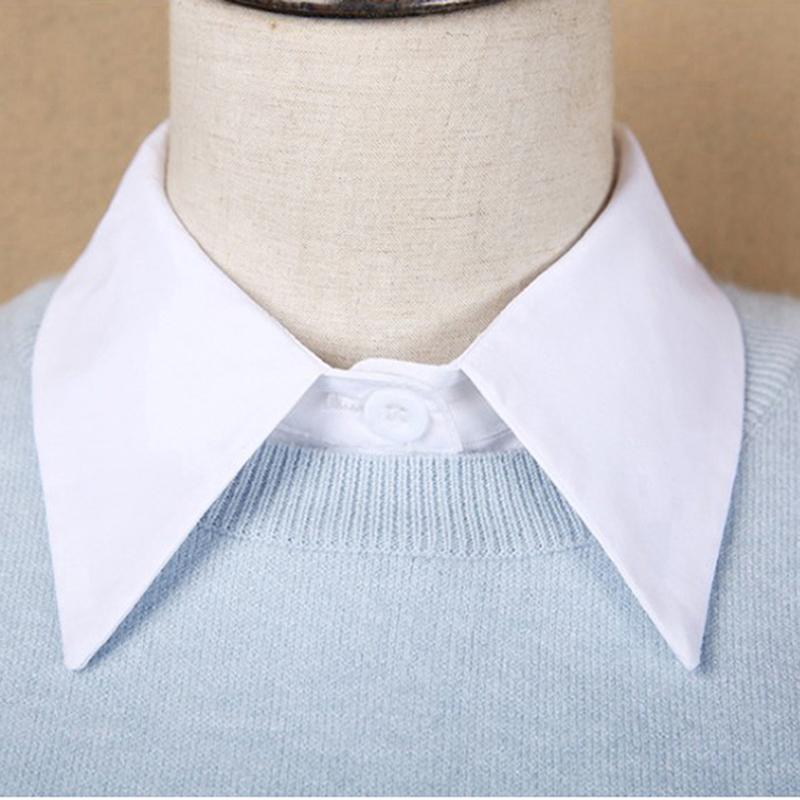 Shirt Fake Women Clothes Accessories Collar Tie Detachable Collar Lapel Blouse