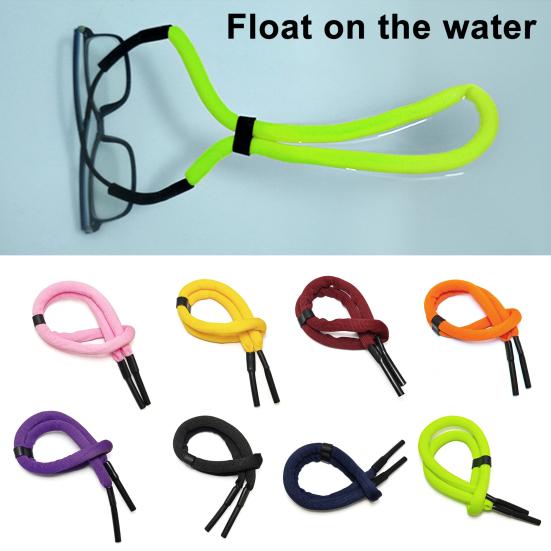 8 шт. плавающие ремни для солнцезащитных очков для воды регулируемые очки плавающий страховочный трос для мужчин и женщин плавучий фиксатор для очков для катания на лодках каякинга рыбалки