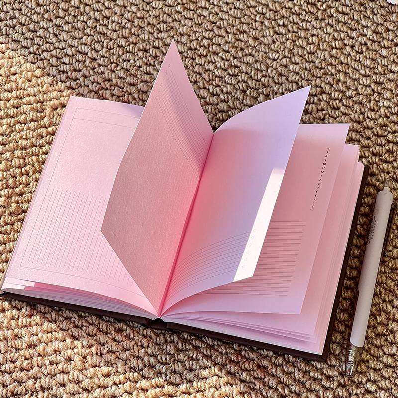 Strawberry Chocolate Pink Notebook Cute A6 Planner Kawaii Journal For Note Travel Diary Gift For Girls