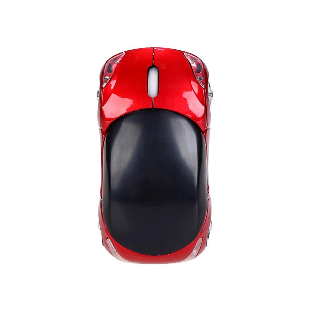 Portable Computer Peripherals Gaming Optical USB Receiver Mice 3D Car Shape Wireless Mouse 2.4GHz
