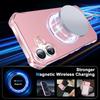 For iPhone 16 Plus Case Small Wavy Edge Compatible with MagSafe Anti-Drop PC+TPU Phone Cover