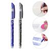 0.5mm Eraser Washable Blue Black School Office Erasable Pens Set Stationery Supplies Pen Refills 20Pcs