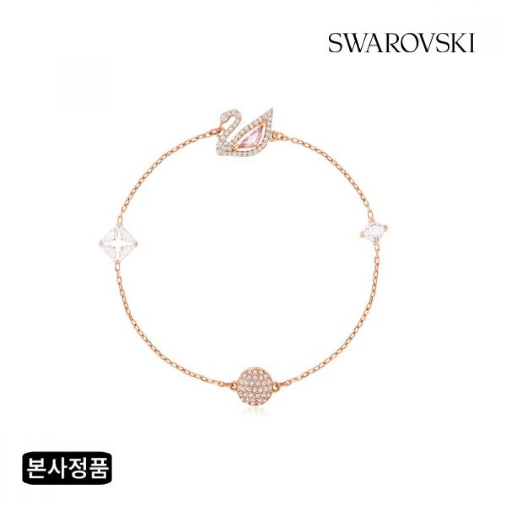 Swarovski Pink Swan Bracelet M Dazzling Swan