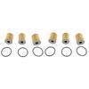 T-Top-Rated-6Pcs Engine Motor Oil Filter Kit 94810722200 For 911 Cayenne Panamera V6 V8 Parts Accessories