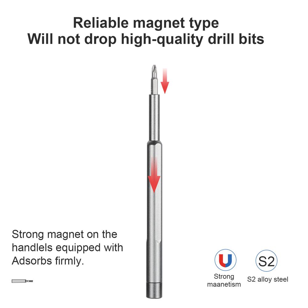 63 In 1 Precision Screwdriver Set Magnetic Screw Driver Bits