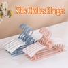 10 шт. Детская вешалка для одежды, масштабируемая сушилка для детской одежды, нескользящая вешалка для хранения, пластиковые вешалки для одежды, органайзер для детской одежды