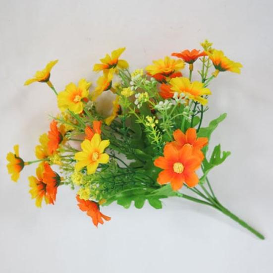 1 букет 28 головок искусственный милый цветок ромашки домашний свадебный садовый декор