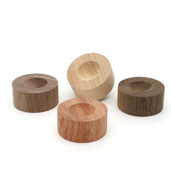 Wood Essential Oil Diffuser Small Passive Portable Air Freshener Aromatherapy Diffuser with Box for Car Living