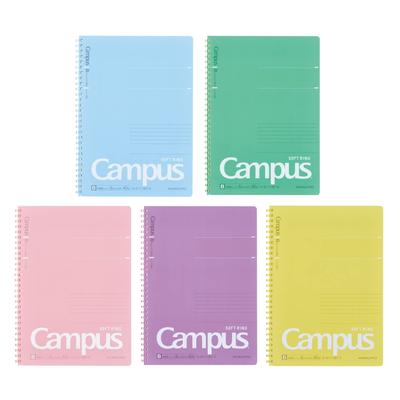 KOKUYO Блокнот Campus Soft Ring с точками B в линейку 40 листов B5 набор из 5 книг S-S111BTX5CSET