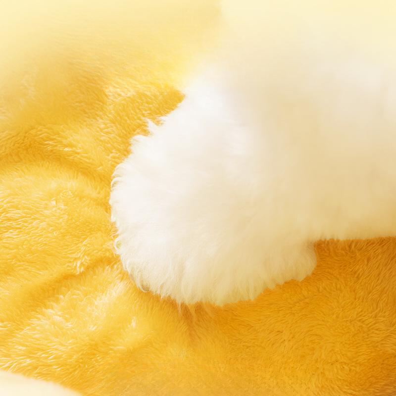Bow Deep Cute Sleep Tea Cup Round Nest Small Dog Autumn And Winter Warm Kennel Pet Dog Supplies