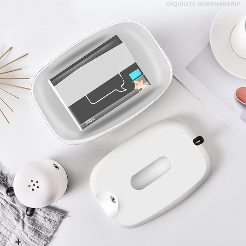 Телескопическая коробка для салфеток с держателем для зубочисток, коробка для салфеток с мультяшными животными, пластиковая прямоугольная ручка для бумаги