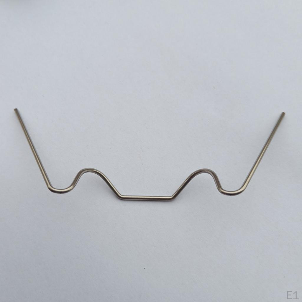 25 зажимов для остекления из нержавеющей стали W-типа для крепления проволоки для пустотелых плит