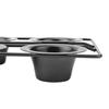 Popover Cake Pan Non-Stick Muffin Cupcake Bakeware for Oven Baking Vertical Cup Design 6-Cavity Versatile Waffle Pudding Pan