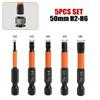 Hexagon Bit 5pcs Screwdriver Bits Hand Tools Hexagon