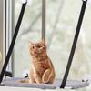 Window Suction Cat Hammock Space Saving Wall Mounted Pet Bed Double Layer Perch Sturdy Fabric Indoor Cat Lounger Easy Install Pet Resting Spot