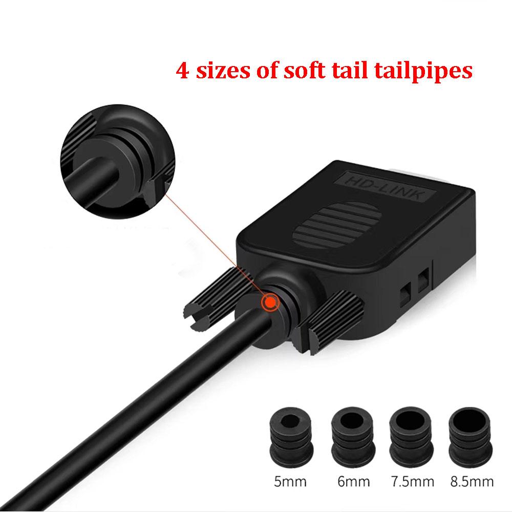 1PC DB9 DB15 9Pin 15Pin Male/Female Plug Solder-free Connector COM RS232 Serial Port D-SUB Terminal Plug Adapter