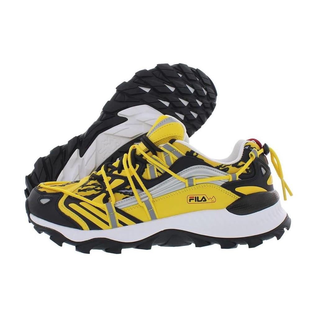 Fila Expeditions Кожаные Удобные Универсальные Низкие Повседневные Кроссовки Мужские Желтый 1RM01547_702