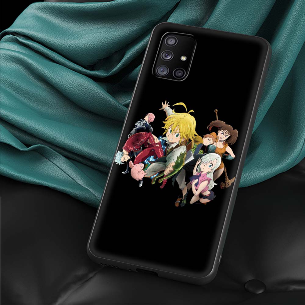 Чехол для телефона с аниме «Семь смертных грехов» для Samsung Galaxy A51 A71 A21S A12 A11 A31 A52 A41 A32 5G A72 A02S, силиконовый чехол из ТПУ