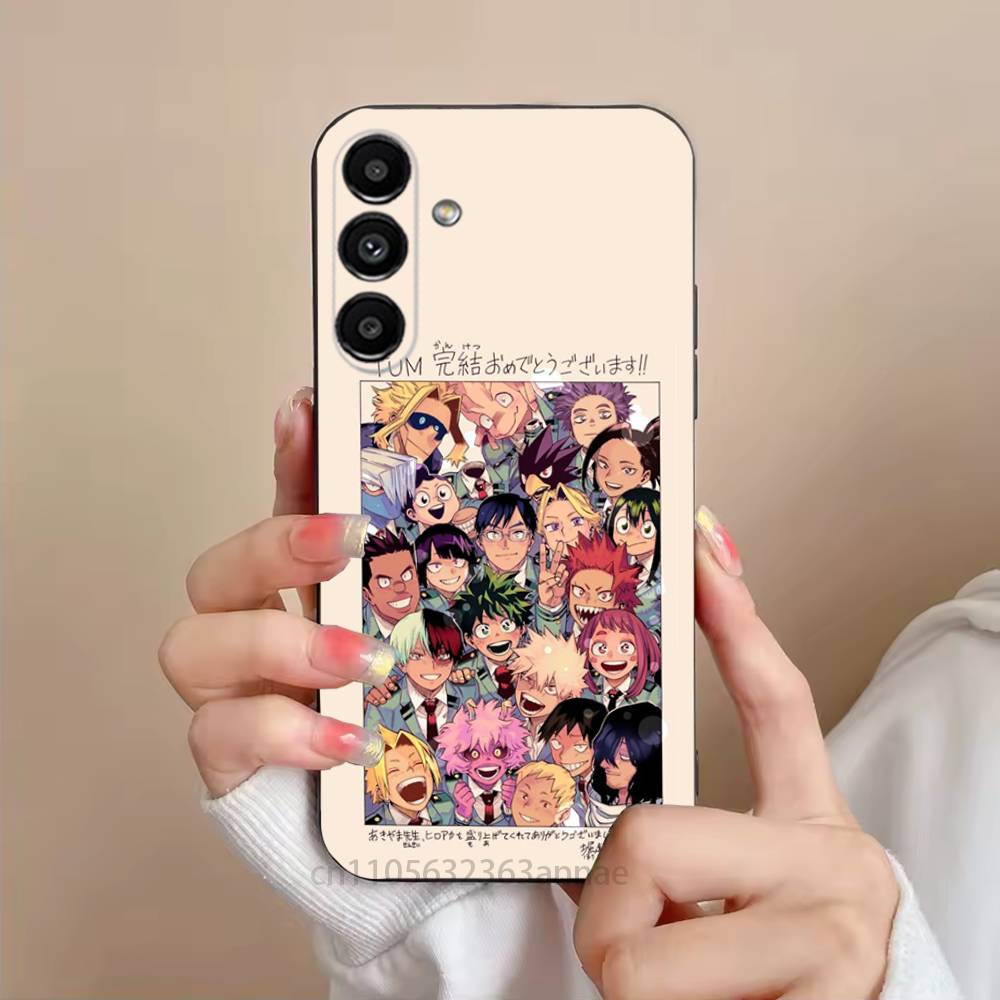 Deku Bakugou Shouto Hero A-Academia Phone Case For Samsung Galaxy S21 22 23 24 S25 Ultra PlusS20 FE S10 Plus  Cover Funda