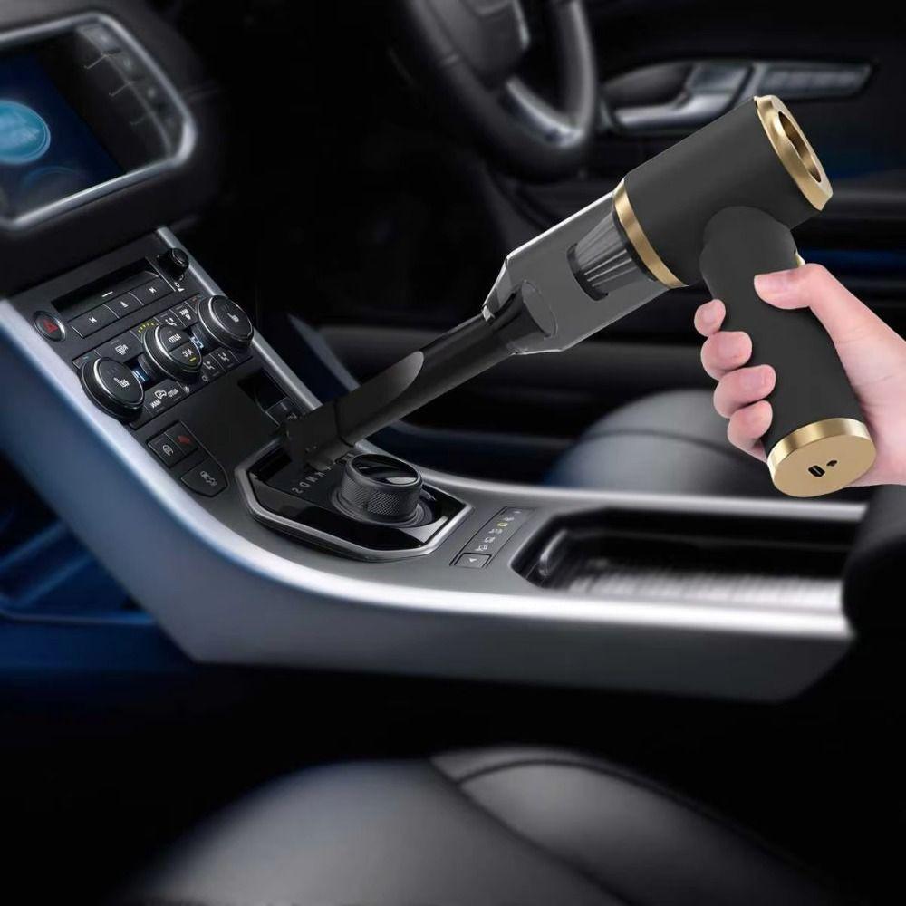 Strong Suction Handheld Vacuum Cleaner Rechargeable Portable Vacuum Cleaner  Office Use