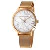 Christian Paul Marble Whitehaven Watch MRML-02 (MAR-16/MWR3519) Rose Gold/White