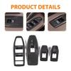 Car Door Window Lift Switch Button Panel Cover 4Pcs For BMW X1 / IX1 -2025