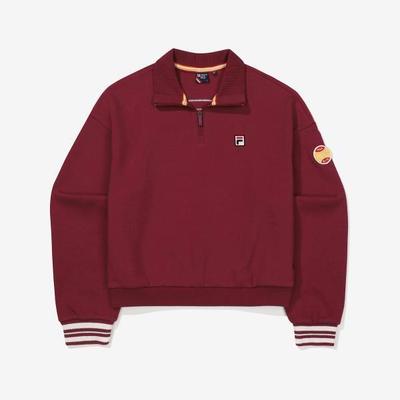 Fila Свитшот F Box с молнией на половину, смесовый хлопок