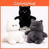 Cat Super Cute Plush Toys Big White Doll Simulation Sleep Pillow Soft Super