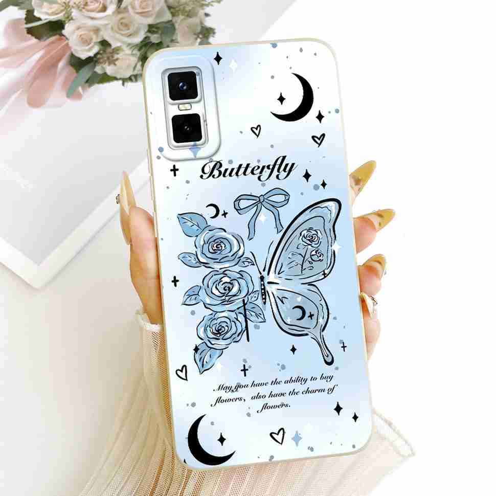 For Infinix GT 30 Pro X6873 Case Lovely Rabbit Butterfly Protector Cover Soft Phone Case For Infinix GT30 GT 30 Pro 5G Casing