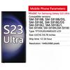 6,8-дюймовый Super OLED для Samsung Galaxy S23 Ultra S918 Дисплей LCD Сенсорный экран Сборка Дигитайзера Поддержка отпечатка пальца и S-Pen