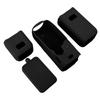 Sports Camera Case Prevent Fingerprint Dustproof Soft Silicone Camera Protective Cover for Osmo Pocket 3 Black