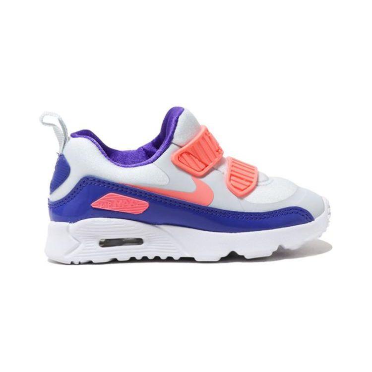 Nike Детские кроссовки Air Max Tiny 90 PS Lava Glow White Pure Platinum 881926-005