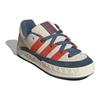 Adidas Adimatic Comfortable Trendy Slip-Resistant Low-Top Skate Shoes Unisex Sneakers White Blue Orange ID1000