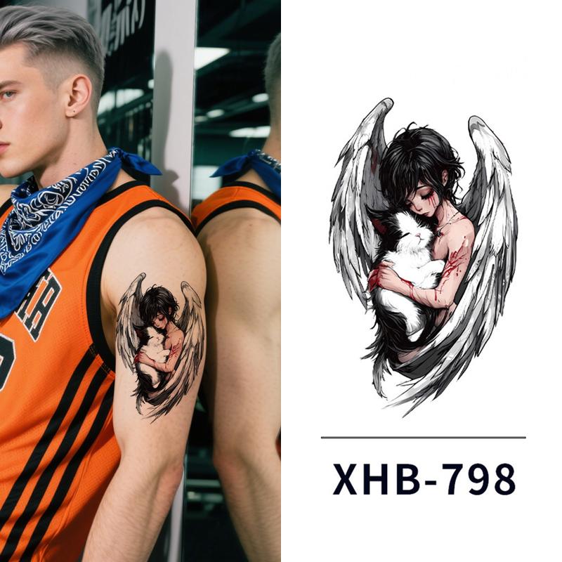 Body Shoulder Arm New Designs Skin Safe Non-toxic Temporary Tattoo/ Tatto/ Tatoo/ Tato Stickers Men