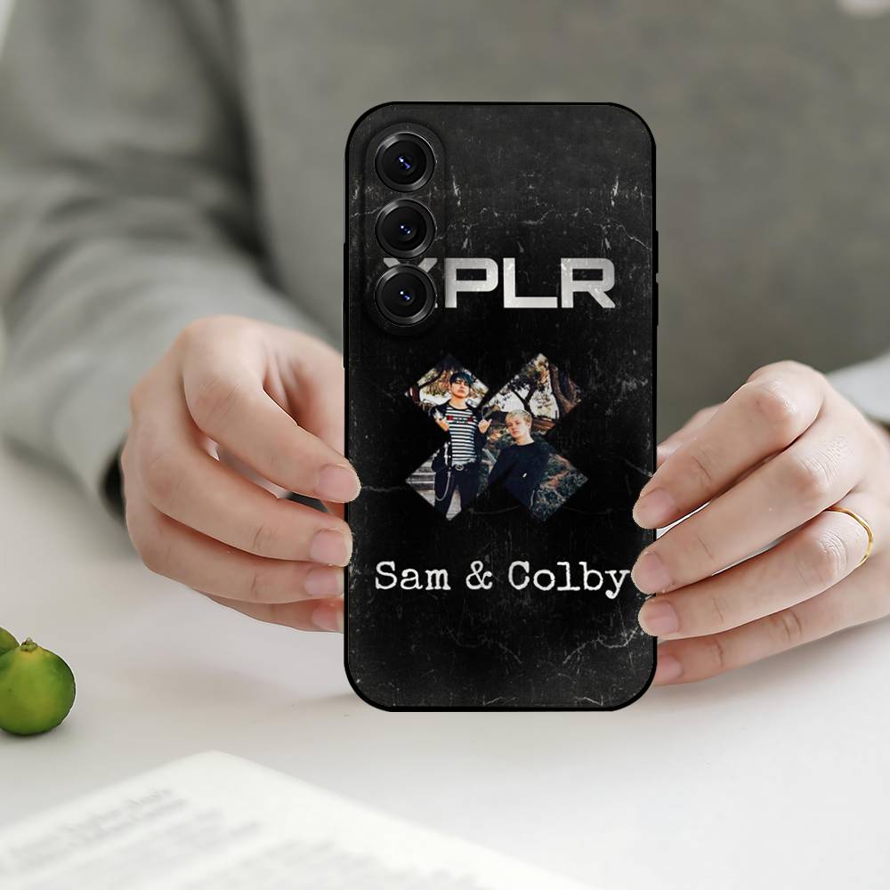Чехол для телефона S-Sam And Colby XPLR для Samsung Galaxy S21 S22 S23 S24ULTRA S25ULTRA FE Ultra Plus5G A52S S26 Мягкий чехол