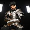 Cosplay 18GA Steel Half Body Armor Set Medieval Cuirass, Pauldrons Gauntlets LARP, Combat And Reenactment Ready
