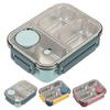 850 мл Ланч-бокс из нержавеющей стали Bento Box для взрослых, герметичный штабелируемый контейнер для обеда