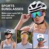 Fashion Sunglasses Cool Men Women Luxury Glasses Outdoor Sports Runing Drving Shades Racing UV400  Bicycle Eyewear