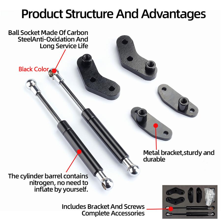 For 2017-2020 Can-Am Maverick Door Opener Kits W/ Bolts Black Billet Aluminum