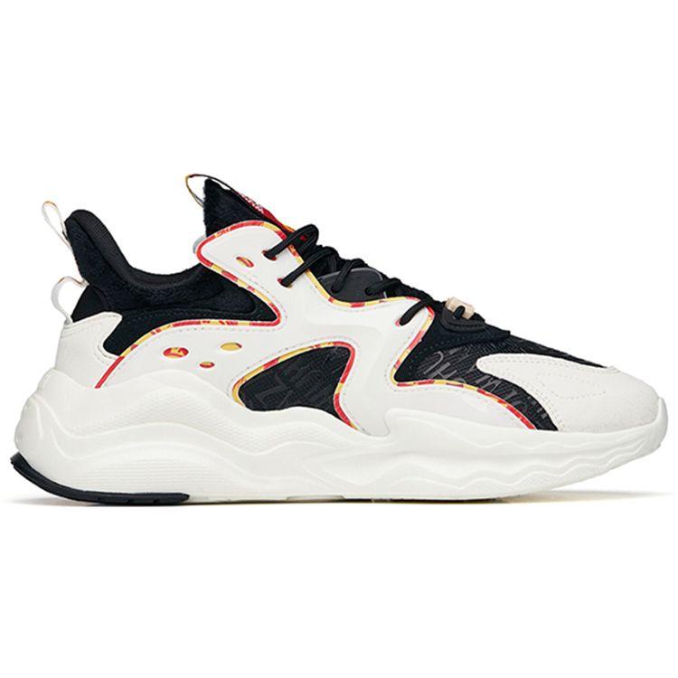 Anta MIX 4.0 Финансовая удача Модные Спортивные Амортизация Нескользящие Износостойкие Низкие Папины Кроссовки Мужские кроссовки Черный Белый Красный 112218812-7