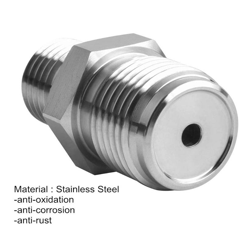 PPR Fuel Rail Plug M14x1.5 to M18x1.5 Fuel Adapter Stainless Steel Fuel Rail Ported Fitting for Chevrolet Auto Accessories Fuel System Fittings7