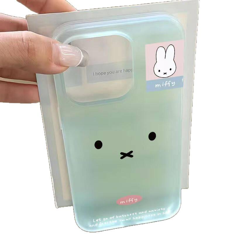 Чехол Miffy Expression для iPhone 17 Pro Max - Милый, Ударопрочный для 14 Pro, 15, 16 PM, 11
