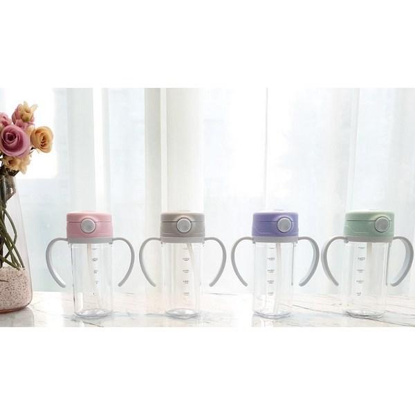 Agaphra Startritan Chu Straw Cup 300ml, Gray, 1 Piece