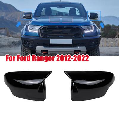 Для Ford Ranger T6 Raptor Wildtrak 2012-2025 Крышка бокового зеркала заднего вида Накладка на крыло Внешняя Дверь Заднего Вида Корпус Отделка Углеродное волокно