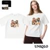 488572 Монччичи UT Свободный крой Футболка OFF WHITE Женская Ограниченный выпуск в Японии Футболка
