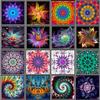 5D Colorful Flower Mandala Diamond Painting DIY Cross Stitch Kit Crafts Diamond Embroidery Home Wall Decoration